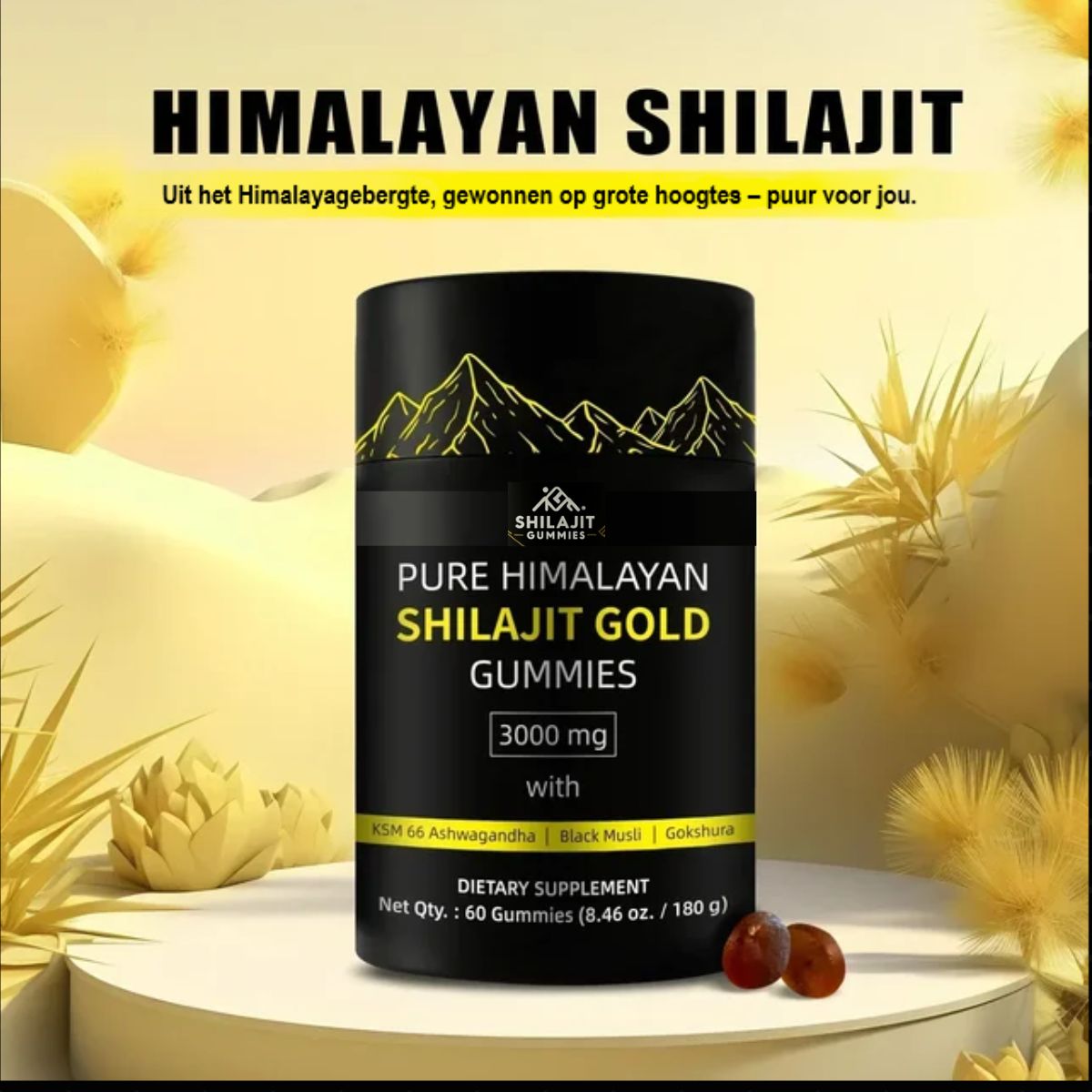 Pure Himalayan Shilajit Gummies