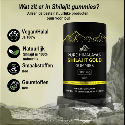 Pure Himalayan Shilajit Gummies